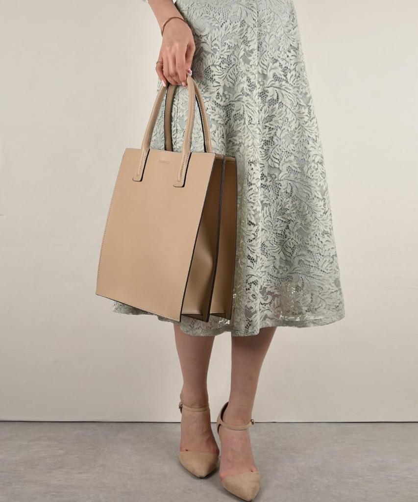 Monica Accordique Air Tote M Tote Bag, Women's, Brown (20)