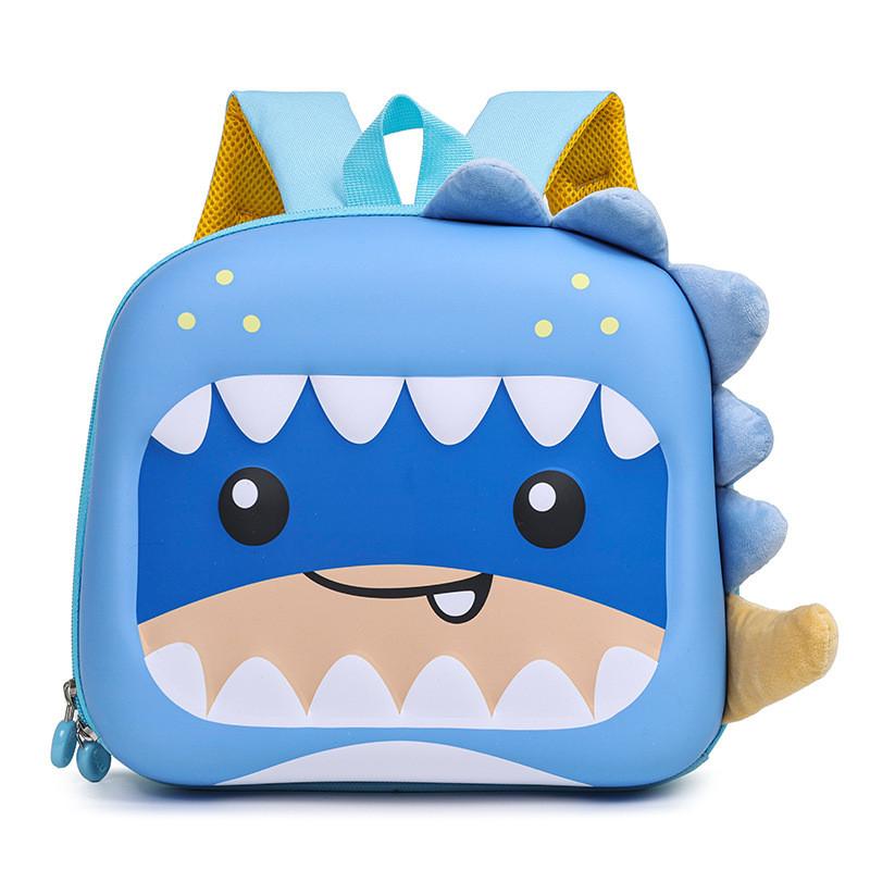 Toddler Dinosaur Egg Shell Backpack With Red Green Pink Colors For Education And Travel