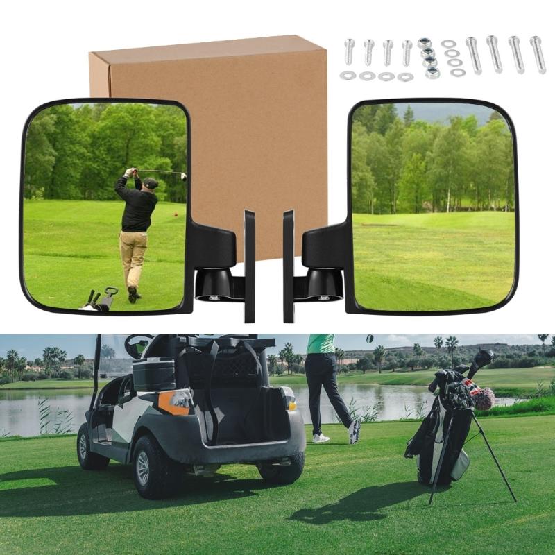 Kein Bohren erforderlich, Seitenfenster für Golfwagen, universelles klappbares Seitenfenster für die meisten Club Car-Golfwagen