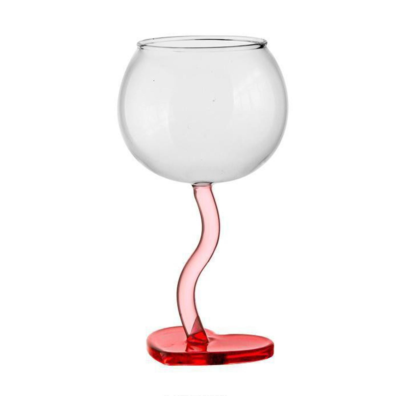 

Бокалы из хрустально чистого стекла ручной работы в форме сердца для пар, отмечающих годовщины или романтические вечера A