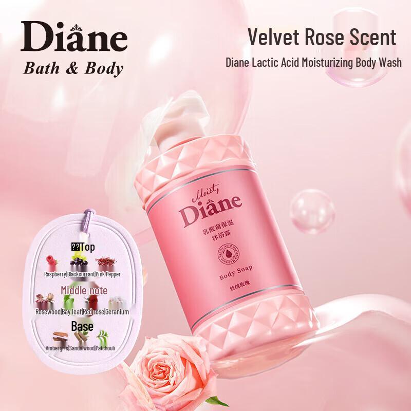 Diane Lactic Acid Moisturizing Body Wash