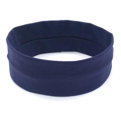Yoga Sportband Baumwolle Schnelles Zubehör Mädchen Sportliches Stirnband Haare Einfach Schweißableitend Stil Einfarbig für Tennis Basketball Karate