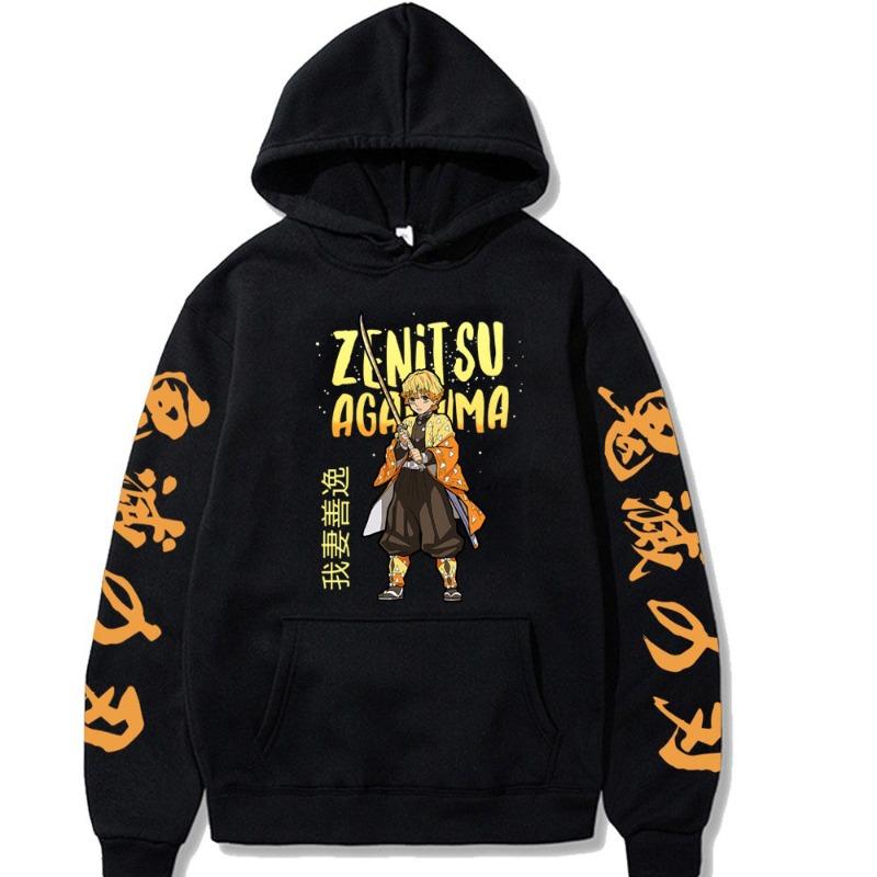 

Японская Анимация Осень Мужское Худи Винтажный Унисекс Пуловер Мужское Винтажное Худи с Графикой Топы Уличная Одежда S