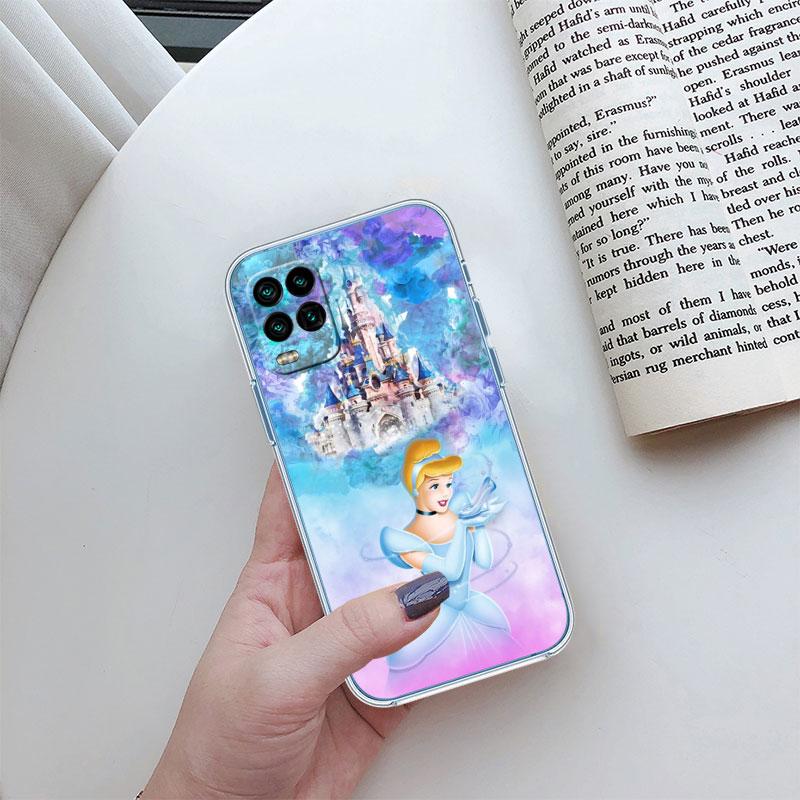 Cinderella Transparent Phone Case for Motorola Moto G7 G8 G9 G84 G85 G73 G24 G15 Z2 Play Power Plus
