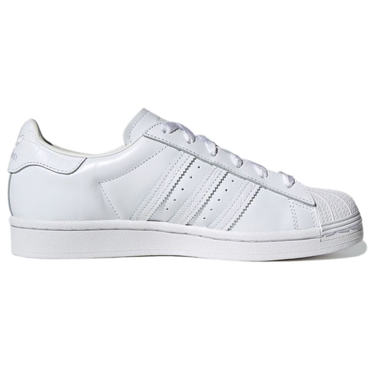 Adidas Originals Superstar Synthetic Leather Low-Top Sneakers Women Sneakers White GZ3096