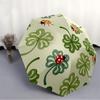 1pc Ladybug, Clover Automatic Open/Close Umbrella - Compact Travel Umbrella, Gift for Birthday, Christmas, Anniversar yy251208160