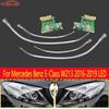 For Mercedes Benz E-class W213 2016- LED Daytime Running Light Car DRL Headlight Guide Strip Tube  Chip Board Angel Eye