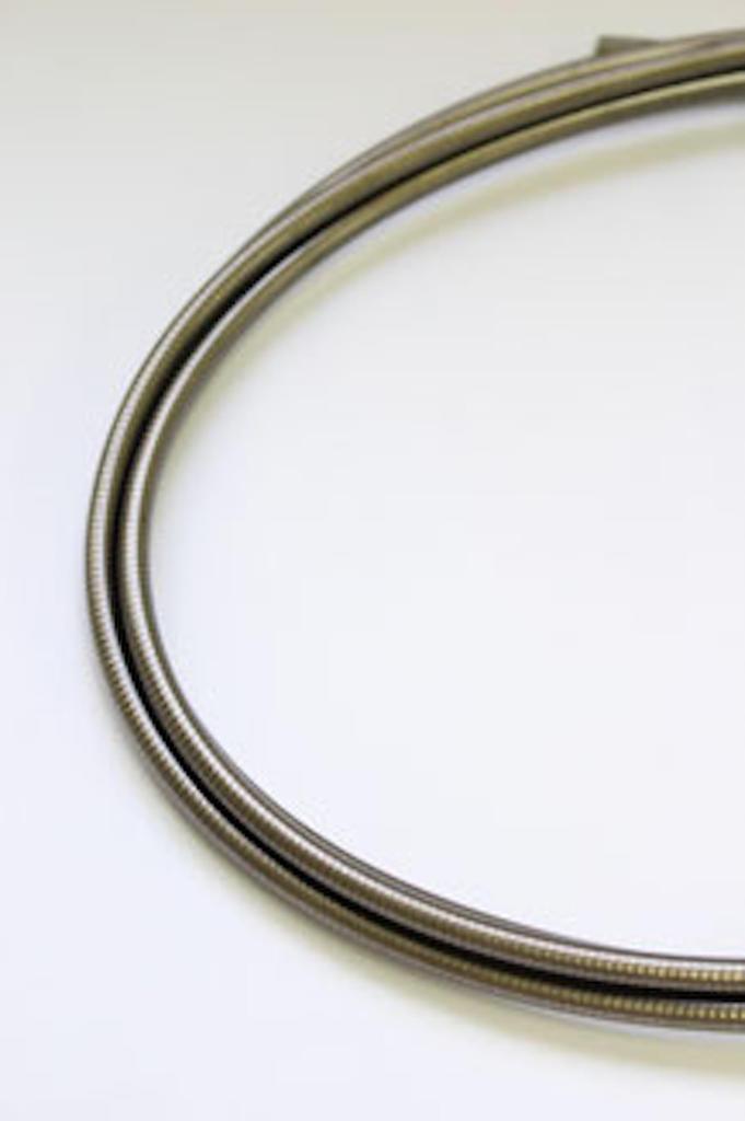 NISSEN CABLE NI293 4mm Stainless Steel Shift Outer Clear 25m CO., LTD. Cable, Black,