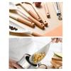 Practical Silicone Spatula Wooden Handle Protects Pots From Scratches Heat Resistant Baking Cooking Essential