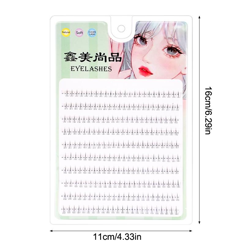Multi-Styles Individual Lower Eyelash Natural Comic Eye Cluster Eyelash Extensions False Cluster Volume Eyelash