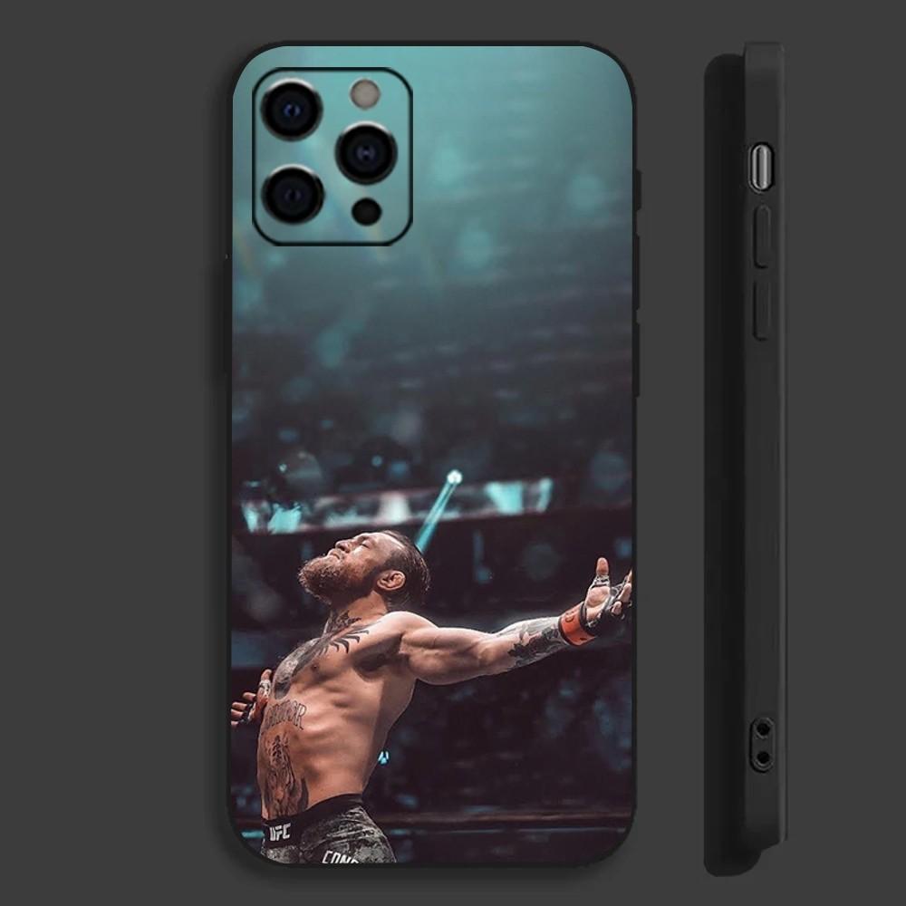 C-Conor M-McGregor Phone Case For Apple iPhone 15,14,13,12,11,Pro,X,XS,Max,XR,Plus,Mini Soft Black Cover