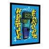 Minecraft Poster înrămat Comportament Ostil