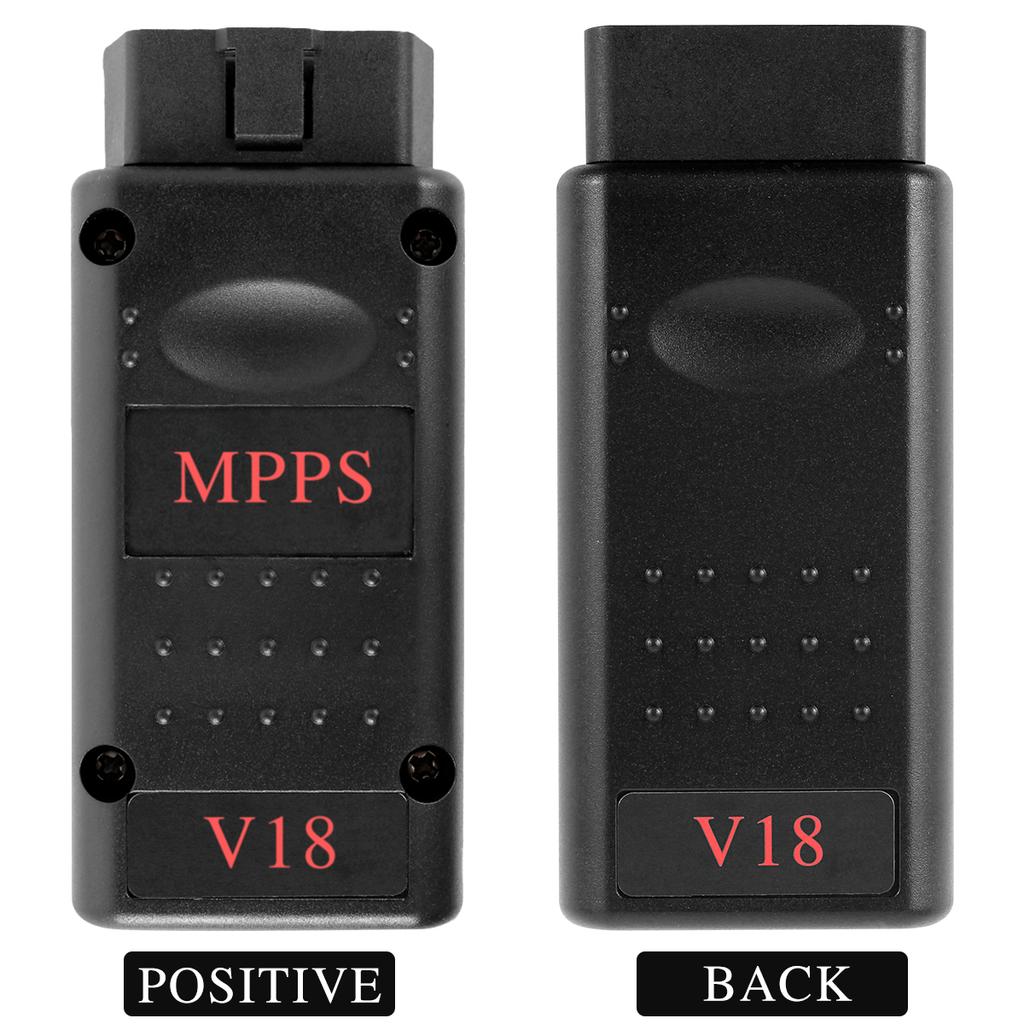 MPPS V18 ECU Programming Tool Profesjonalny programator kablowy Tricore Premium Chip Tuning Tool Flash EEprom Reader Writer dla samochodów