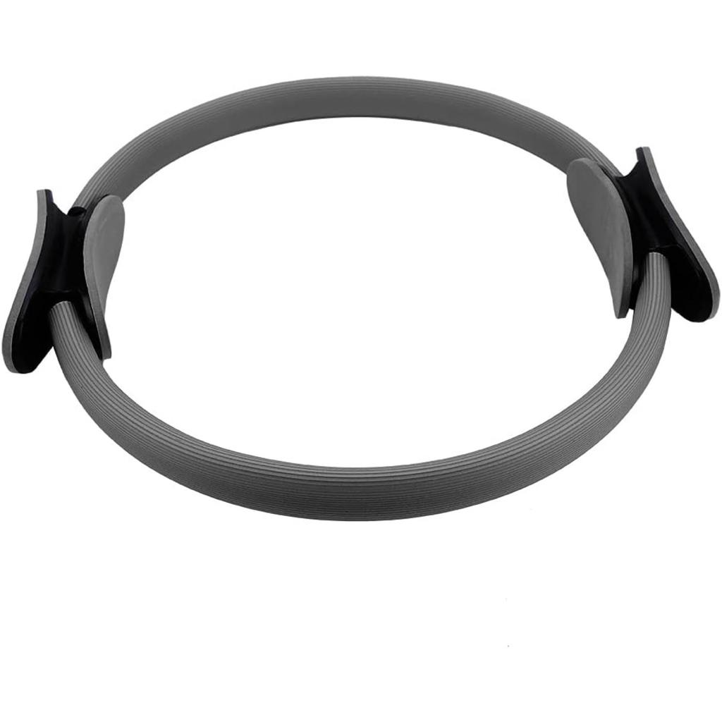 Anello Pilates Cerchio, Anello Fitness Cerchio Magico, 4 Colori 1,4 pollici Anello Yoga a Doppia Presa Cerchio di Resistenza per Cosce e Gambe Fitness