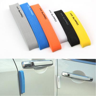Universal 4Pcs Car Door Protector Guard Strip Scratch Protector Car Rubber Stickers Auto Door Edge Protection Car Accessories