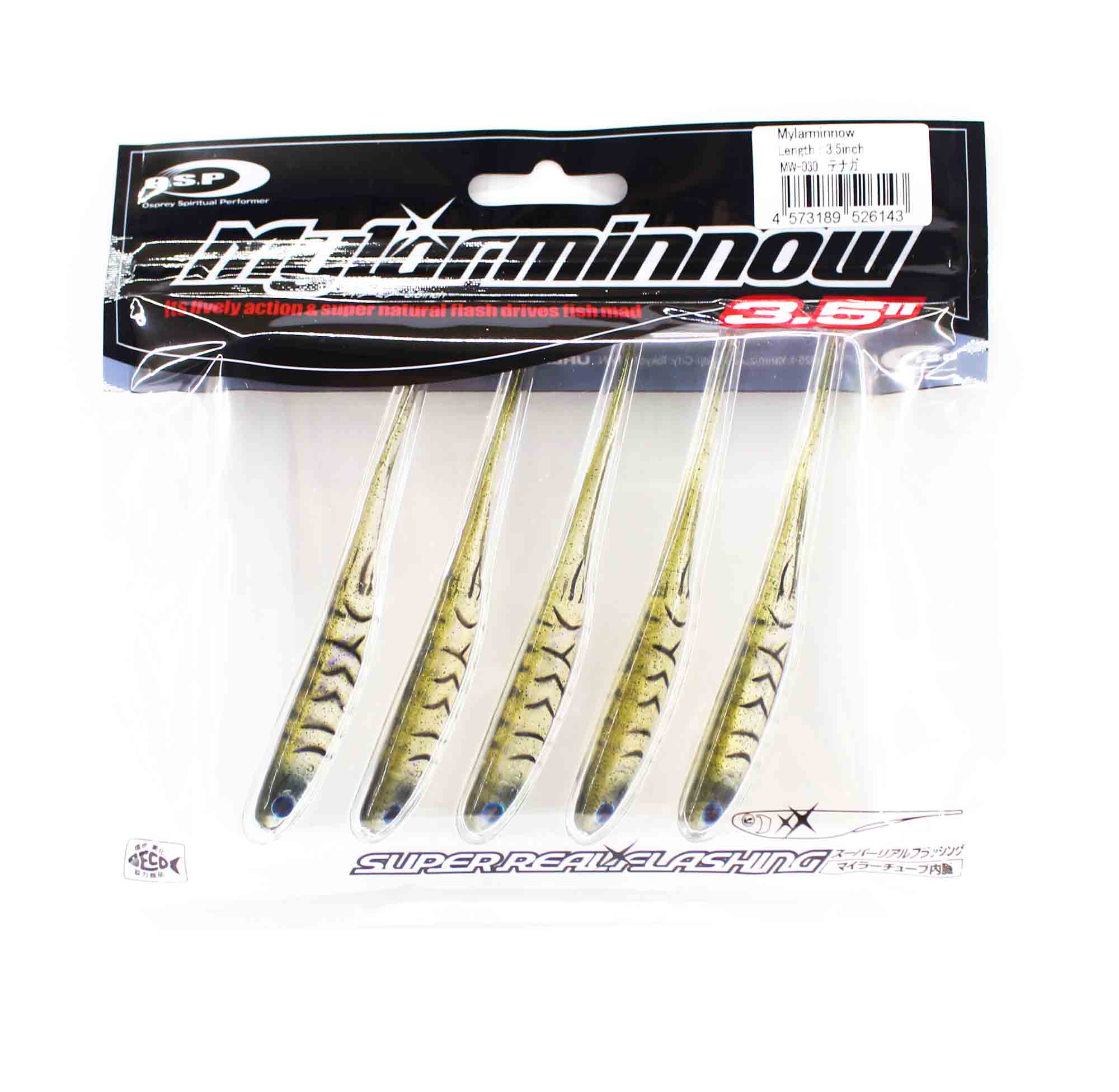 

Мягкая приманка OSP Mylar Minnow 3,5 дюйма MW-030 (6143)