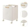 Foldable Laundry Basket Laundry Hamper with Wheels And Handles Toy Organizer Storage Organizer for Bedroom Laundry Storage