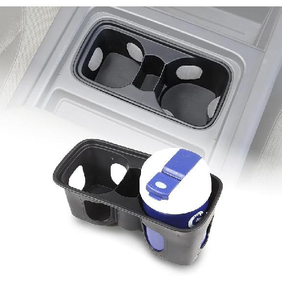 TPE Cup Holder Coasters Compatible with Land Rover Defender 2020-2024 Accessories, Center Console Cup Holder Insert Coaster (2020-2021) 2020-2021