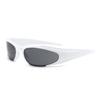 Y2K Cat-eye Sports Sunglasses: European & American Outdoor Fashion Trend