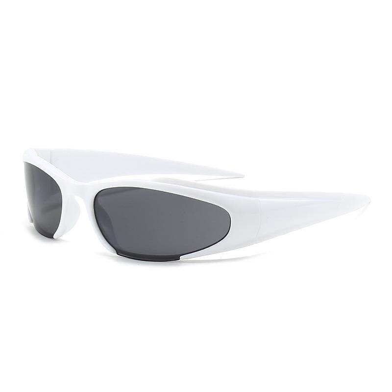 Y2K Cat-eye Sports Sunglasses: European & American Outdoor Fashion Trend