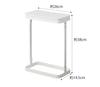 Yamazaki Luce Slim 20L Garbage Bag 26cm W x D x 38cm Easy to Remove Garbage Item Number 5401 Holder, White, Approx. 14.5cm H, Bags,