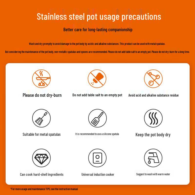 SUPOR 32cm 3D Honeycomb Non-stick Stainless Steel Wok