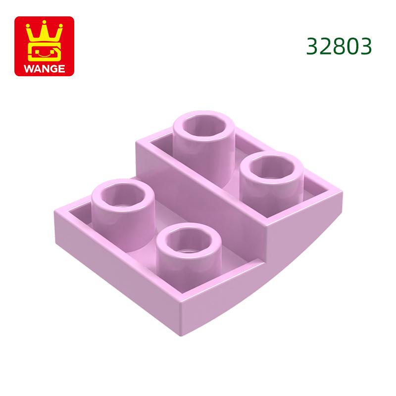 150Pcs/lot 32803 Slope Curved 2x2x2/3 Construction Block Moc Colour Accessories Works With featuring Brick DO IT YOURSELF Children's Toy