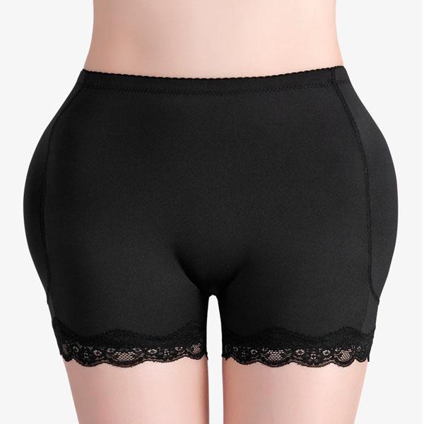 Bragas cortas acolchadas para mujer, bragas inferiores sin costuras, lencería push-up, ropa interior para mujer, bragas para glúteos