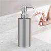 350ml Soap Liquid Dispenser Stainless Steel Press Type Lotion Bottle Containers Liquid Holder Cylindrical Appearance Bathroom