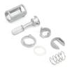 Kit de Reparo de Cilindro de Fechadura de Porta de Carro Substituição Porta Dianteira Esquerda Direita 1U083716 1U083716C Peça Automotiva para MK4 C5