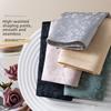 Ladies Spring and Autumn New Style Palace Flowers High Waist Abdominal Lift Hip Close Skin Without Trace Naked Sense Briefs