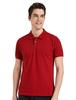 Heren Katoenrijk Effen Polo T-shirt | Kraag T-shirts | Korte Mouwen | Effen-Normale Pasvorm (Bossa Nova)