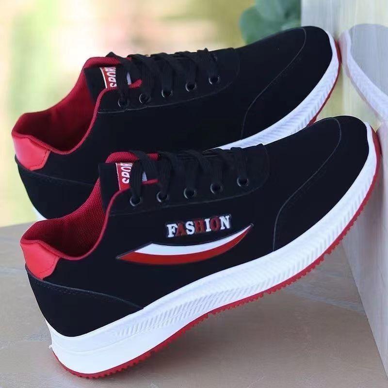 Men's shoes spring and autumn casual canvas shoes soft-soled non-slip elderly walking shoes middle-aged and elderly father shoes breathable sports