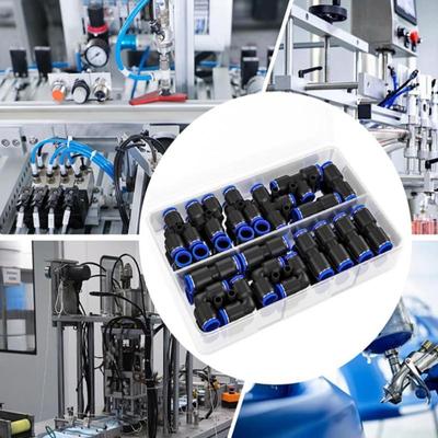 40/50/60Pcs/Box PU/PY/PE/PL Kit Pneumatic Air Fittings Hose Connector Quick Release Connector