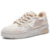 Kappa Non-Slip Durable Comfortable Lightweight Low-Top Skate Shoes Women sneaker White K0D05CC07CJ-012