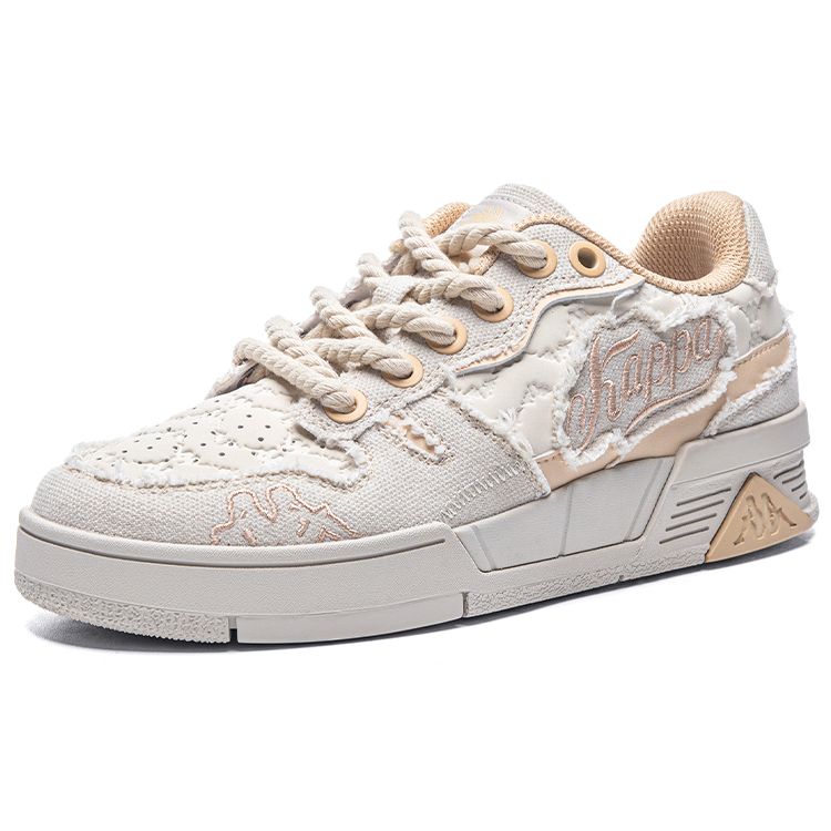 Kappa Non-Slip Durable Comfortable Lightweight Low-Top Skate Shoes Women sneaker White K0D05CC07CJ-012