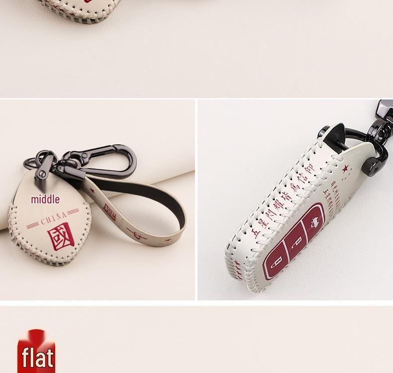 Yadea Oudi Guaneng M6 Elektrofahrzeug Cartoon Schlüsselhülle mit Schnalle