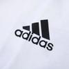 Adidas Round Neck Solid Color Short Sleeve T-Shirt Unisex Tops White FJ6227