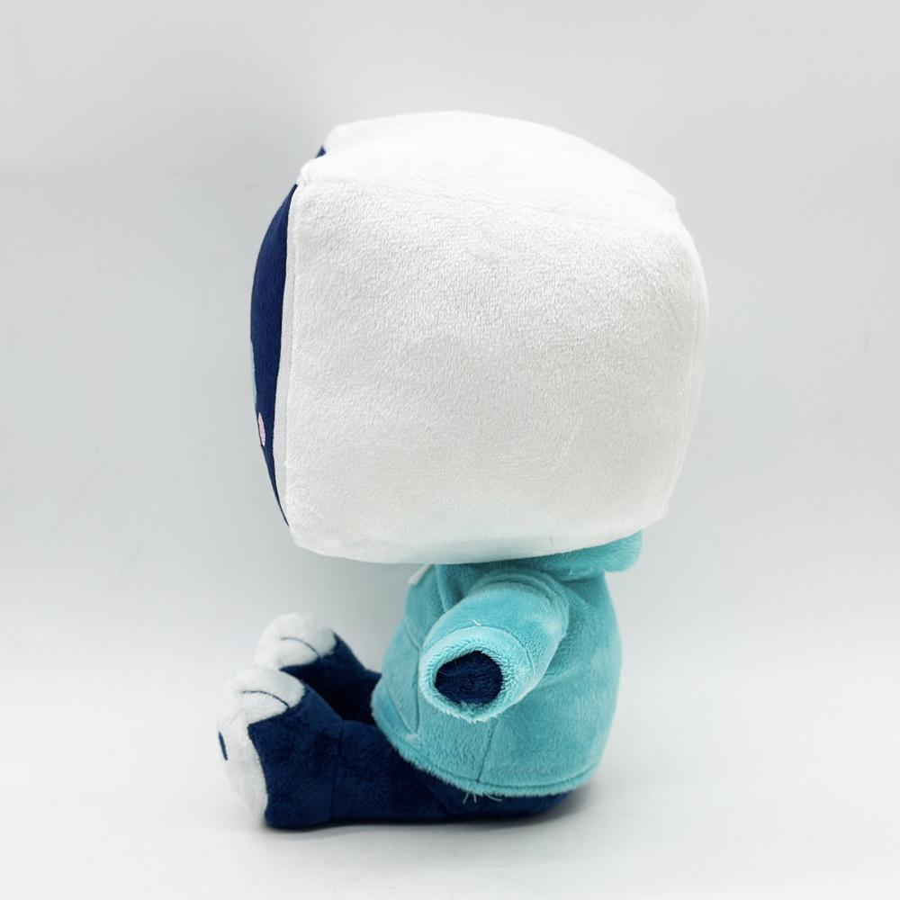 Kawaii Minbitt Sitting Plsuh Toy Interesting Minbitt Game Peripherals Toys Soft Stuffed Kids Fans Lovers Birthday Xmas Toys Gift