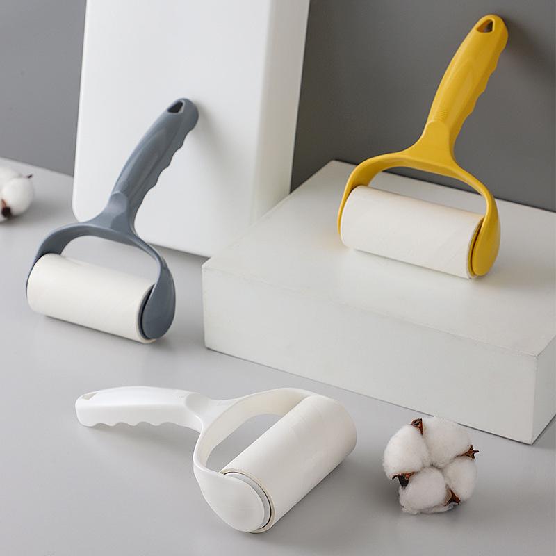 Hair & Dust Removal Roller with Tearable, Replaceable Sheets