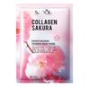 Sakura Gesichtsmaske mit Kollagen SADOER KIRSCHBLÜTEN MASKENBLATT FEUCHTIGKEITSSPENDEND - 5 g