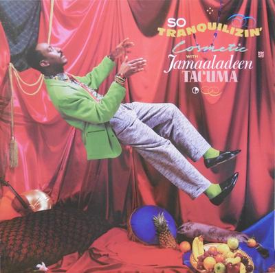 LP Record COSMETIC, JAMAALADEEN TACUMA - So Tranquilizin' C28Y0124PROMO GRAMAVISION 1985 Japan Jazz Used