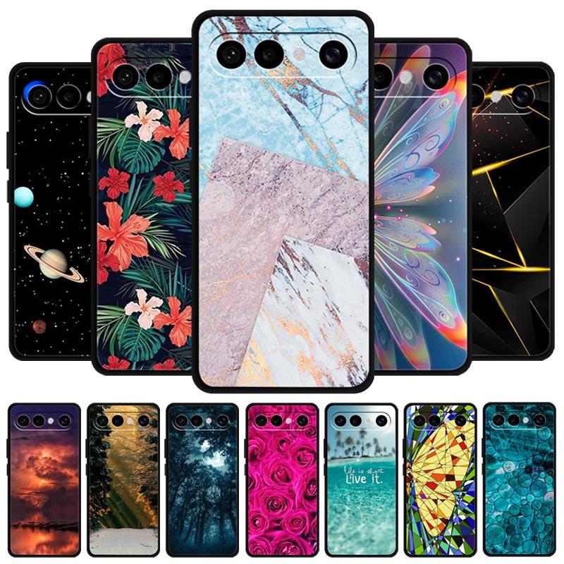 For Vivo S50 Pro Mini Case Soft Silicone Cute Cat Butterfly Flowers Phone Case for Vivo S 50 Pro Mini Funny Painted Cover V2527A