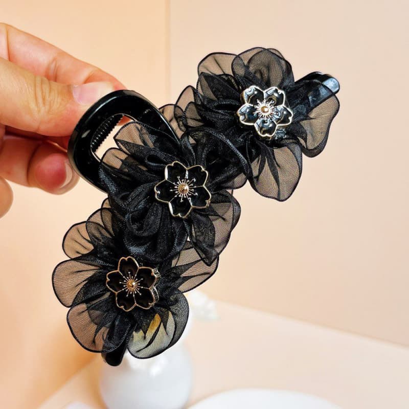 

Заколка для волос Женская заколка для волос Заколка для волос Изящный головной убор Большой зажим для волос Коготь 12.5cm