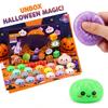 Halloween Advent Calendar with 3D Toys - -Day Countdown for Party Favors