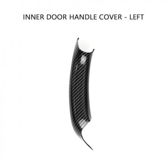 1x Door Handle Panel Pull Trim Frame Cover Fit For BMW X3 X4 F25 F26 2010-2017