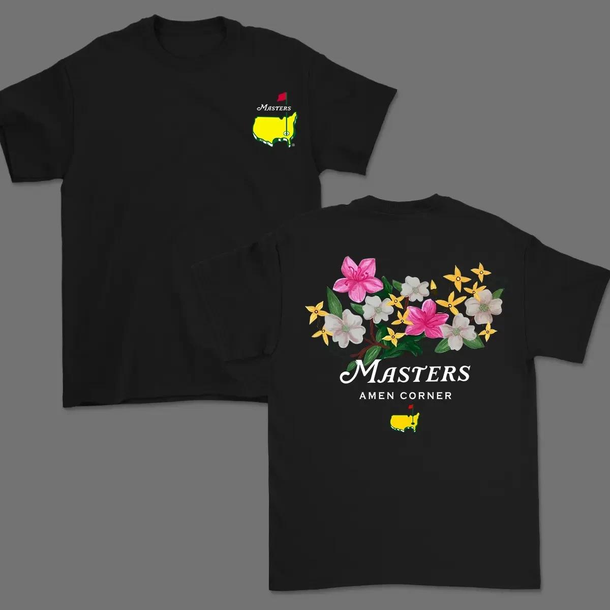 TLXT Masters Amen Corner Golf Shirt, Soft Vintage Cotton T-Shirt, Breathable XXXL