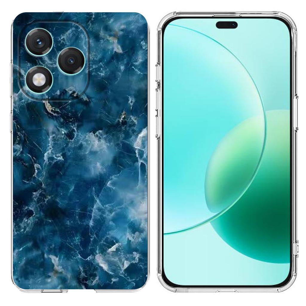Pro Honor 400 Lite 5G Pouzdro Mramorový Vzor Potisk Měkký TPU Kryt na Telefon