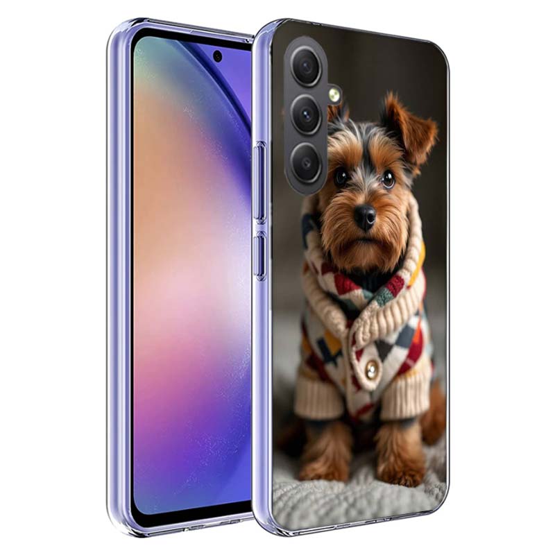 

Yorkshire Terrier Dog Phone Case For Samsung A54 A34 A24 A14 A53 A33 A23 A13 A52S A32 A22 A12 A17 Galaxy A03S A04S A02S A42 A72 Samsung A04