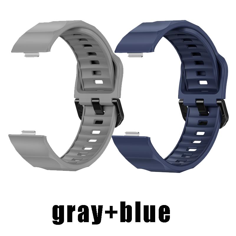 2 Pcs Silicone Band For Huawei Watch Fit 4 Pro Strap Accessories Sport Comfortable Correa pulseira Bracelet Huawei Watch fit 4 3